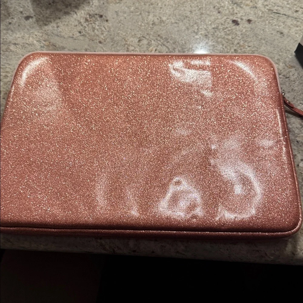 Glittery Pink Laptop Sleeve